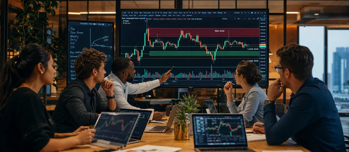 Unternehmer und Selbstständige lernen Finanzmarktanalyse mit UNiQ Global