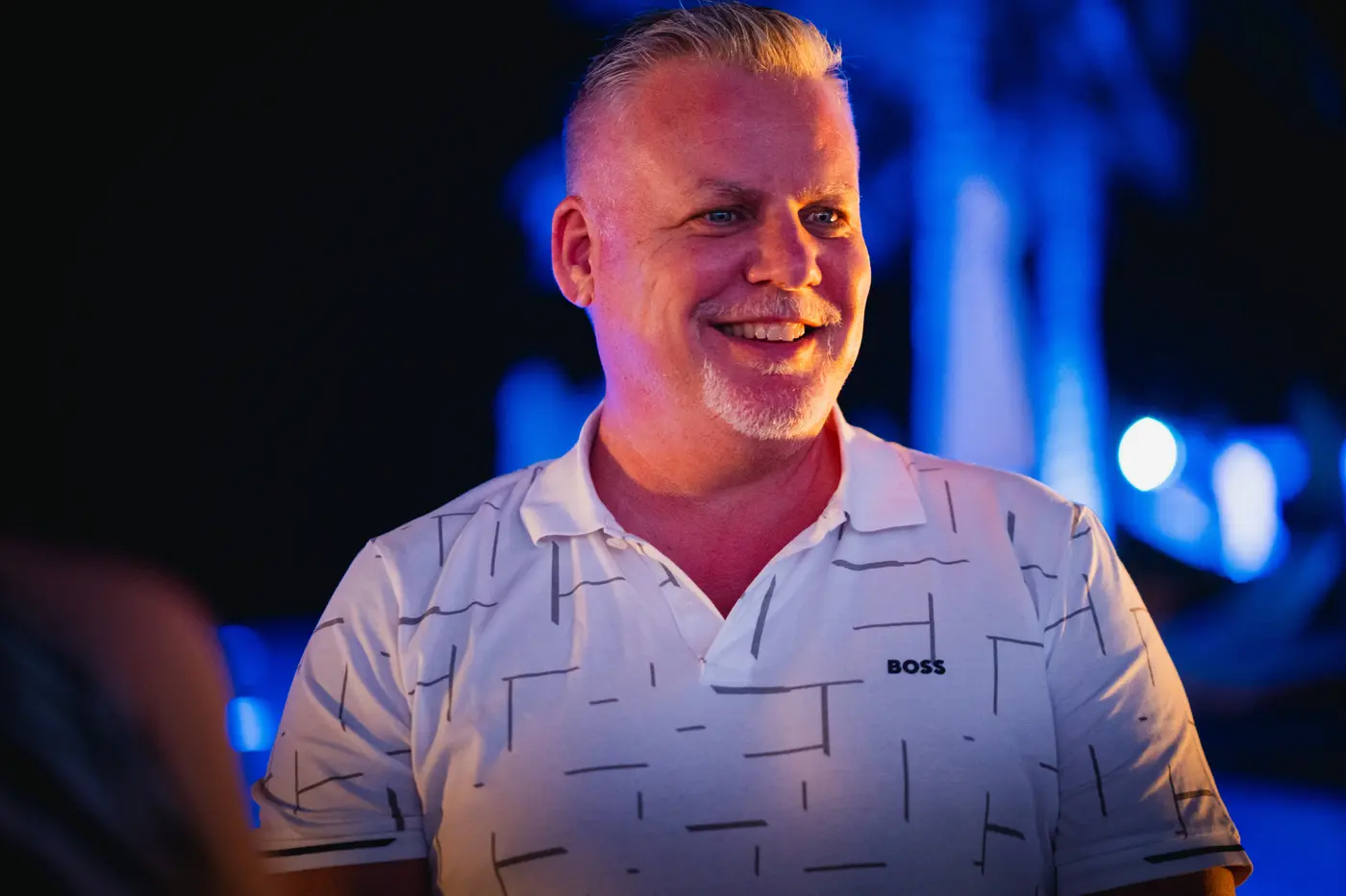 Maik Schwede auf Necker Island